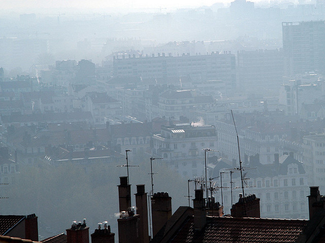 Le bassin lyonnais en vigilance orange pollution