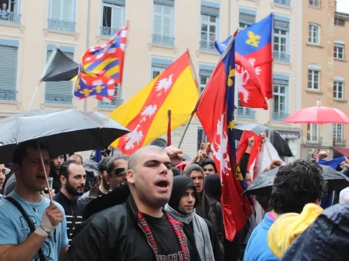 Vent de panique sur le Vieux-Lyon après la manifestation des Identitaires