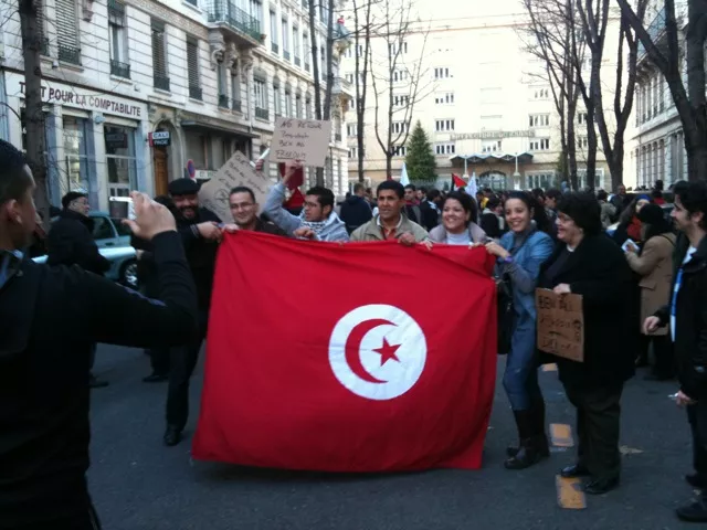 Lyon a fêté la "Révolution du Jasmin" en Tunisie