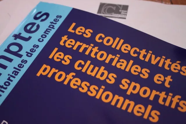 Les relations entre les collectivités et les clubs sportifs professionnels dévoilées par la Cour régionale des comptes