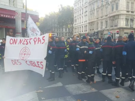 Sécurité : les pompiers du Rhône de nouveau en grève ce lundi