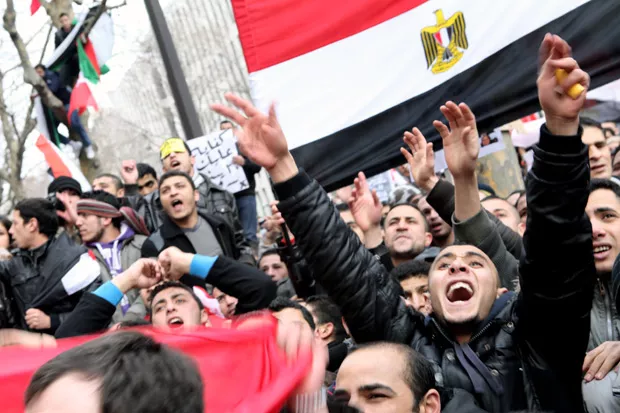 Lyon : une manifestation de soutien au peuple égyptien