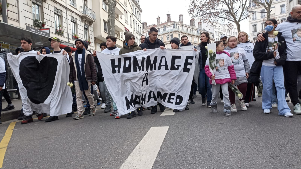 Demembre Lyon : plus de 300 participants à la marche blanche pour Mohamed, tué ...