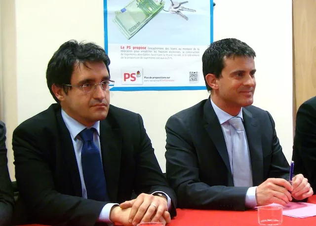 Cantonales : Manuel Valls sur les terres de Michel Mercier