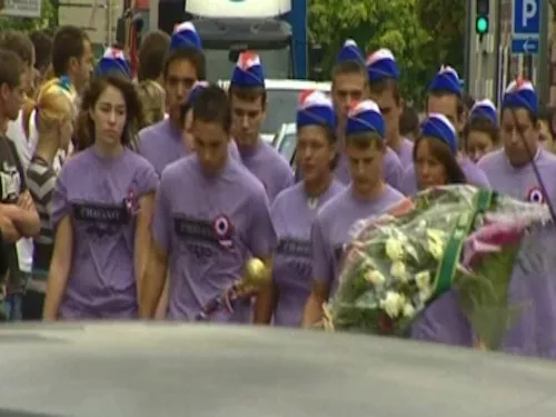 Une marche silencieuse en hommage au jeune homme décédé dimanche, à Chavanay