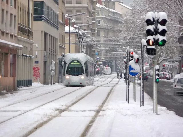 Neige : le point sur les transports mercredi à Lyon