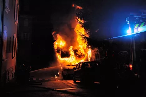 Un incendie spectaculaire dans le 6e arrondissement dimanche soir
