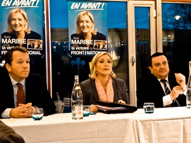 Marine Le Pen à Lyon, avant la polémique...