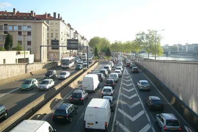Lyon, 5e ville la plus embouteillée de France, 13e au niveau européen
