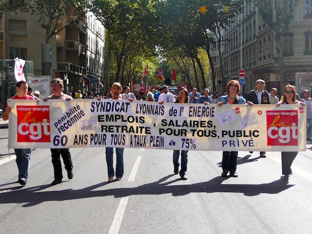 Retraites : mobilisation en hausse &agrave; Lyon