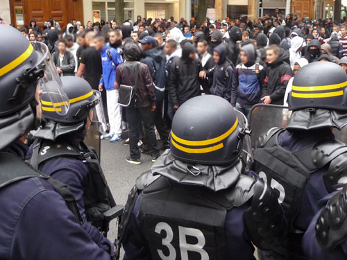 Des renforts de police attendus mercredi dans les rues de Lyon
