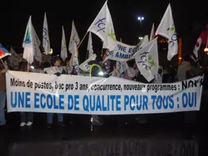 Education Nationale: 3 000 manifestants à Lyon