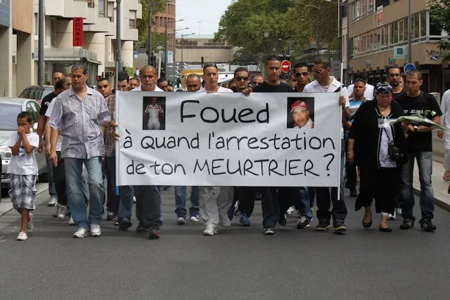 110 personnes à la marche blanche en l’honneur de Foued Guessoum
