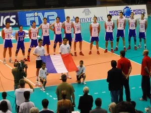 L'équipe de France de volley de retour à Lyon