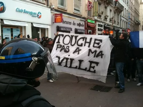 Lyon: un samedi sous tensions