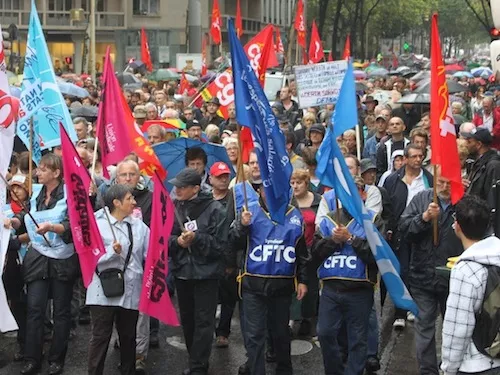 Réforme des retraites : les syndicats appellent à la manifestation les 2 et 12 octobre