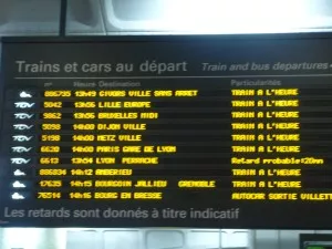 SNCF: week end très perturbé