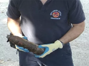 Un obus découvert lundi matin sur le chantier du musée de la Confluence