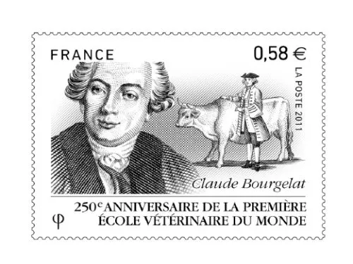 Un timbre va célébrer le 250e anniversaire de l'Ecole vétérinaire