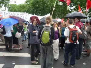 La "marches des parapluies" a eu lieu dimanche matin 