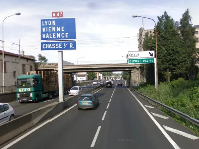 A47 coupée : des bouchons ce week-end entre Lyon et Saint-Etienne