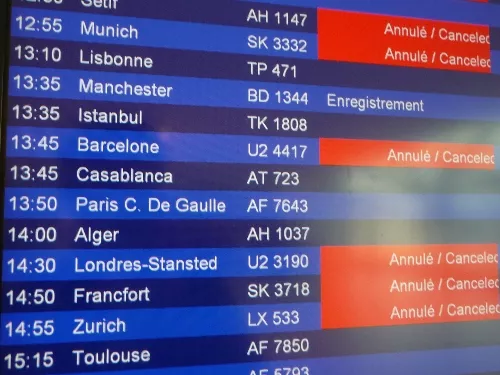 Aéroport de Lyon Saint-Exupéry : vers de nombreuses annulations de vols mercredi
