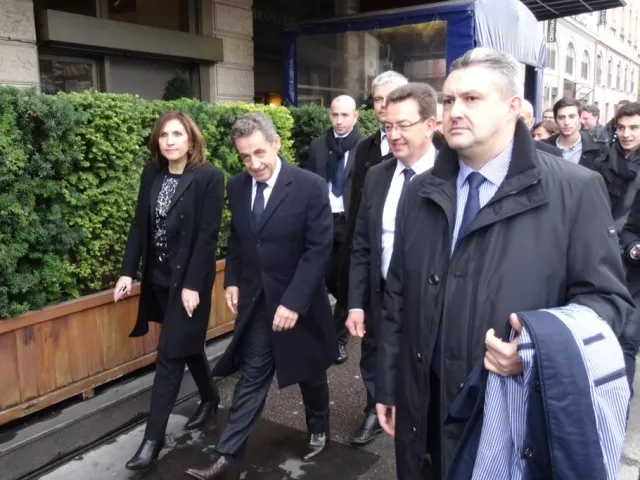Nicolas Sarkozy déjeune à Lyon ce jeudi avant son meeting à Saint-Etienne