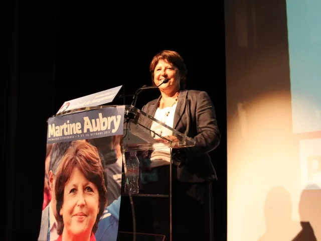 Martine Aubry donne la le&ccedil;on &agrave; Nora Berra