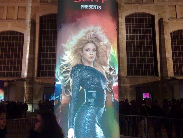 Shakira a lancé son European Tour à Lyon