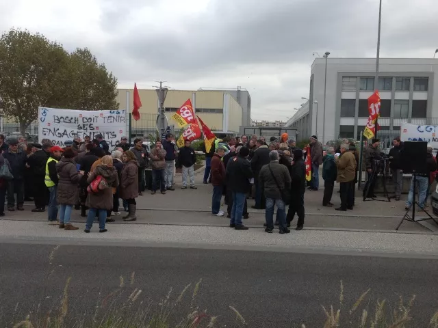 Manifestation : les salariés de Bosch Vénissieux en grève ce lundi