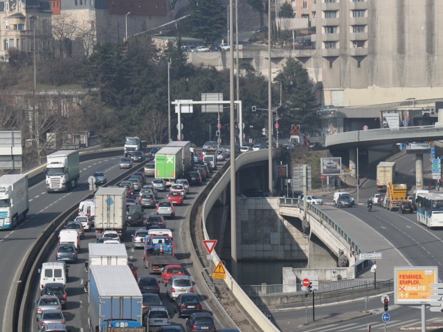 Grand Lyon : 11% de bouchons en plus sur les routes !