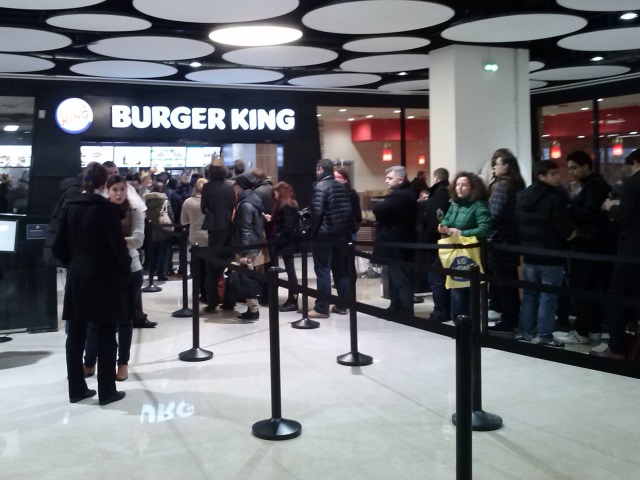 Le Burger King de la Part-Dieu a ouvert ses portes