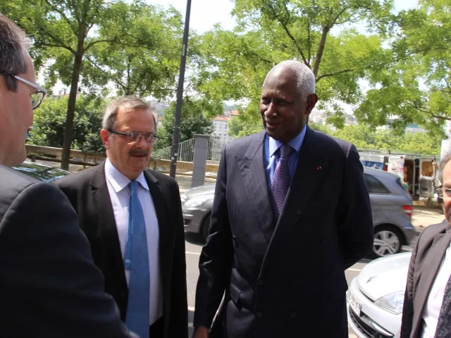 Francophonie : Abdou Diouf était à Lyon jeudi
