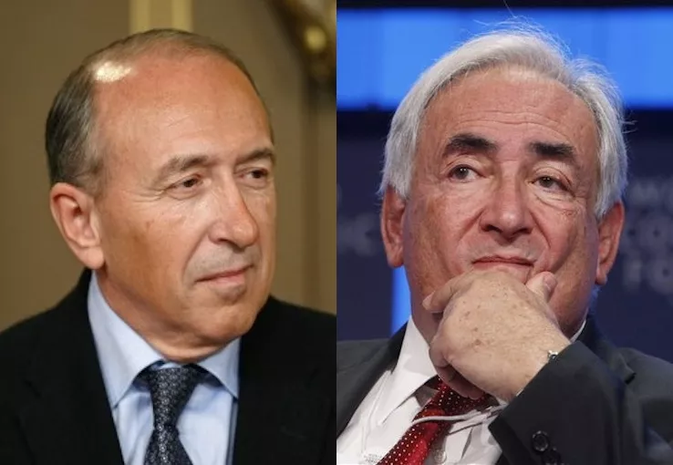 Gérard Collomb attendra Dominique Strauss-Kahn