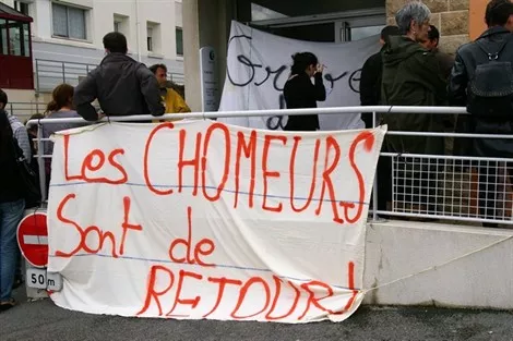 Nouvelle opération du Collectif des précaires et chômeurs à Lyon