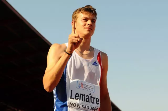 JO-Athlétisme : le "Kid du Bugey" Christophe Lemaitre en piste sur 200m