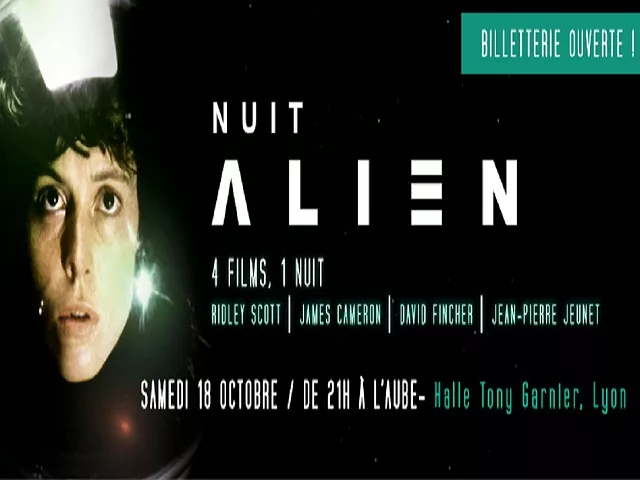 Festival Lumière : Ouverture de la billetterie pour la nuit spéciale Alien