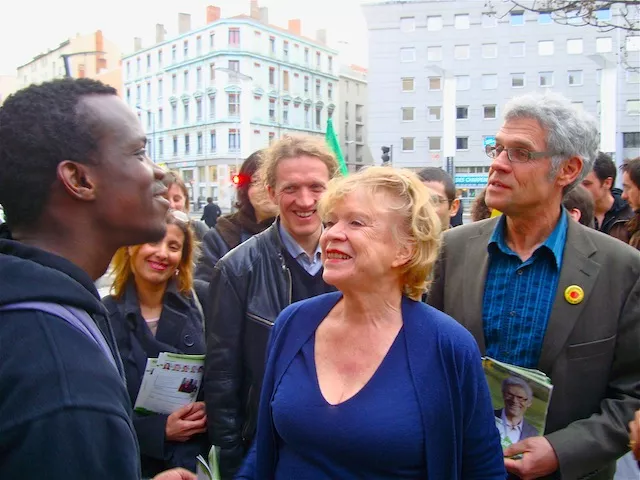 Eva Joly est à Lyon ce mardi