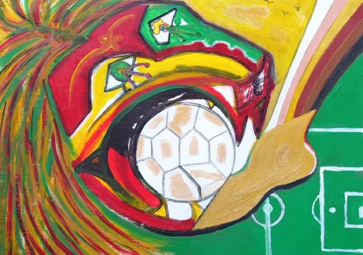 Une artiste brondillante contribue à la Coupe du Monde de football