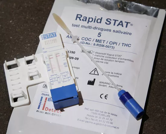 Premiers tests salivaires pour détecter les stupéfiants dans le Rhône