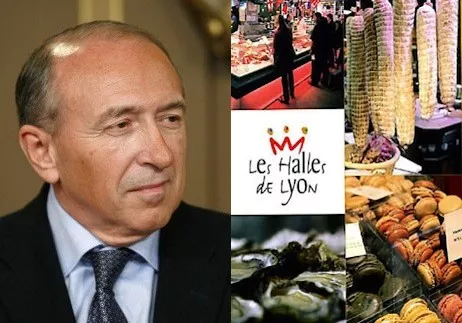 Gérard Collomb entend remettre les Halles de Lyon « dans les clous »