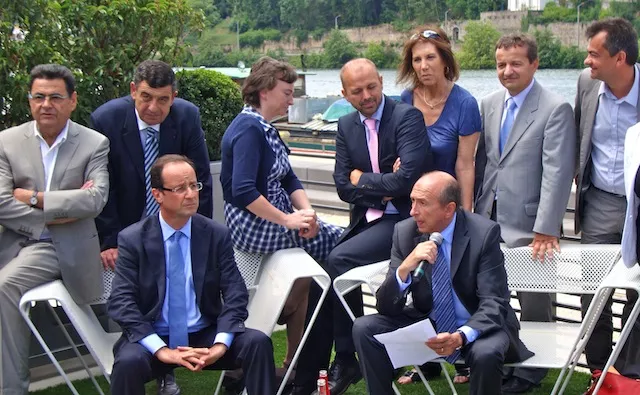François Hollande sera à nouveau l'invité de Gérard Collomb