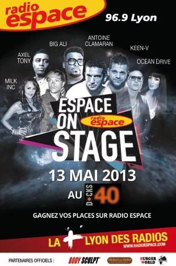 Radio Espace présente ce lundi la seconde édition de l'Espace on Stage