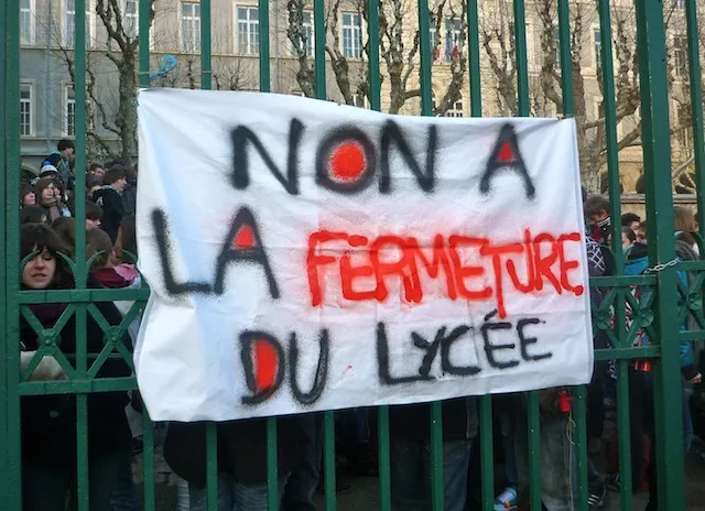 Lyon 5e : la fermeture du lyc&eacute;e Jean Moulin devant la justice