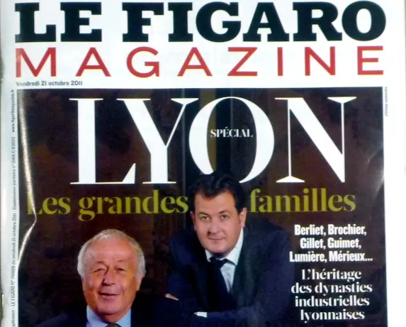 Les grandes familles lyonnaises dans "Le Figaro Magazine"