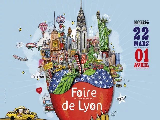 Times Square, Little Italy, Andy Warhol : welcome à la Foire de Lyon 2013