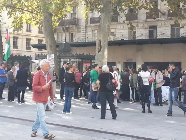 Lyon : le rassemblement pour Gaza a peu mobilisé samedi après-midi