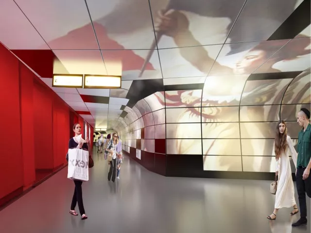Lyon : la station de métro Hôtel de Ville va faire peau neuve !