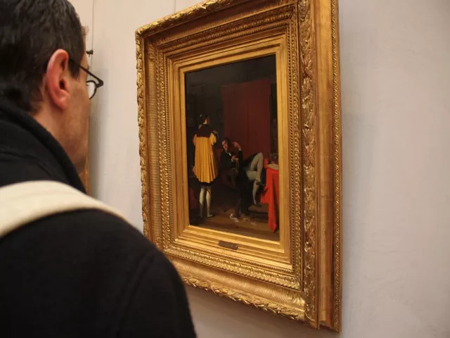 'L'Arétin et l'envoyé de Charles Quint' : le fameux tableau enfin présenté au musée des Beaux-Arts