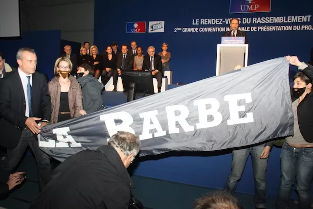 Convention nationale de l’UMP : Copé chahuté à Villeurbanne!